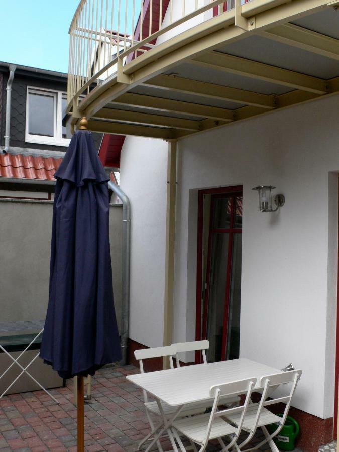 Ferienwohnung Haus Am Strom 50 Rostock Exterior foto