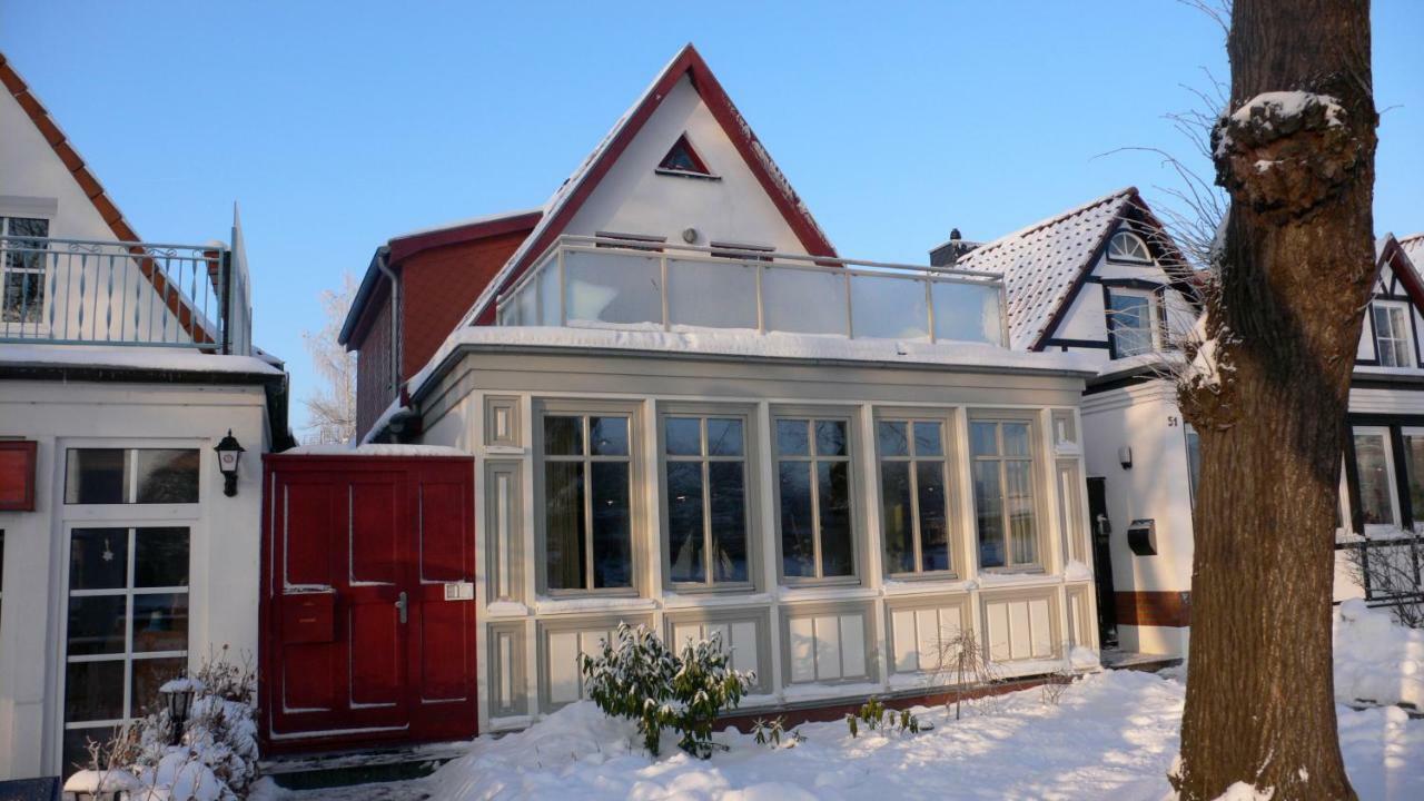 Ferienwohnung Haus Am Strom 50 Rostock Exterior foto